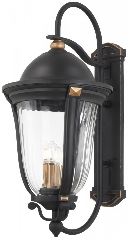 PEALE STREET - 5 LIGHT WALL MOUNT