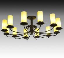 Meyda Green 126614 - 54"W Atria 12 LT Chandelier
