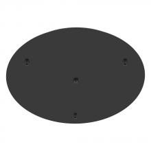 Eglo 204101A - Canopy - 3 LT Round - Black