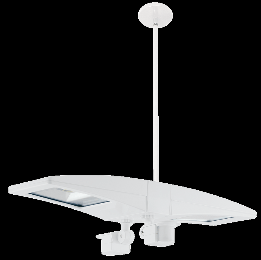 INDOOR MOTION SENSORS 1340 LUMENS PLED 26W 4000K 120V-277V 2 MINI SENSORS BILEVEL WHITE