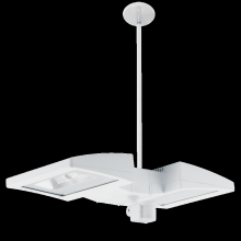 RAB Lighting PLED2X26YMSW - INDOOR MOTION SENSORS 4285 LUMENS PLED 52W 3000K 120V-277V MINI SENSOR WHITE