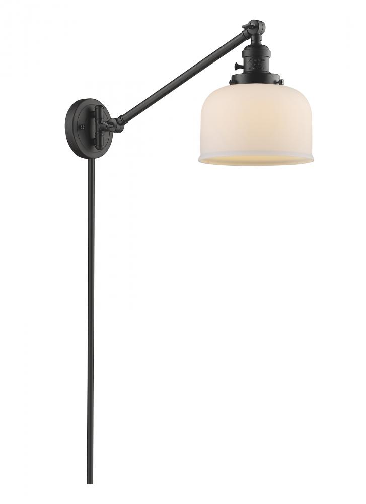Bell - 1 Light - 8 inch - Oil Rubbed Bronze -Adjustable Swing Arm
