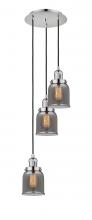 Innovations Lighting 113F-3P-PN-G53 - Cone - 3 Light - 12 inch - Polished Nickel - Cord hung - Multi Pendant