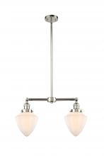 Innovations Lighting 209-PN-G661-7-LED - Bullet - 2 Light - 24 inch - Polished Nickel - Stem Hung - Adjustable Island Light