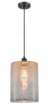 Innovations Lighting 516-1P-BK-G116-L - Cobbleskill - 1 Light - 9 inch - Matte Black - Cord hung - Mini Pendant