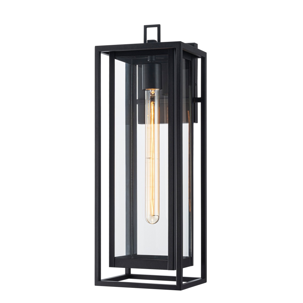 Stratford Matte Black Outdoor Lighting