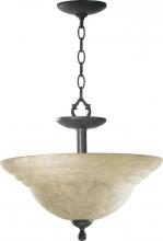 Quorum 2869-16-44 - Three Light Toasted Sienna Up Pendant